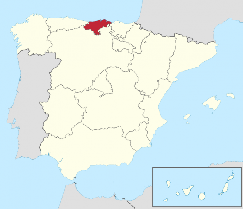 mapa cantabria