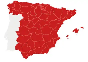 mapa espana