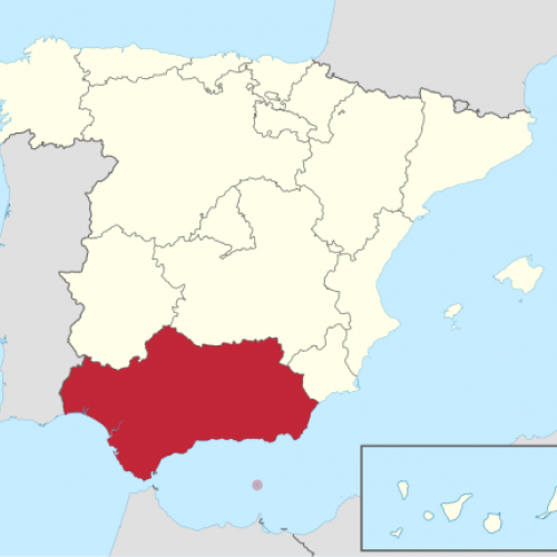 mapa andalucia