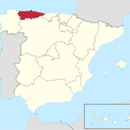 mapa asturias